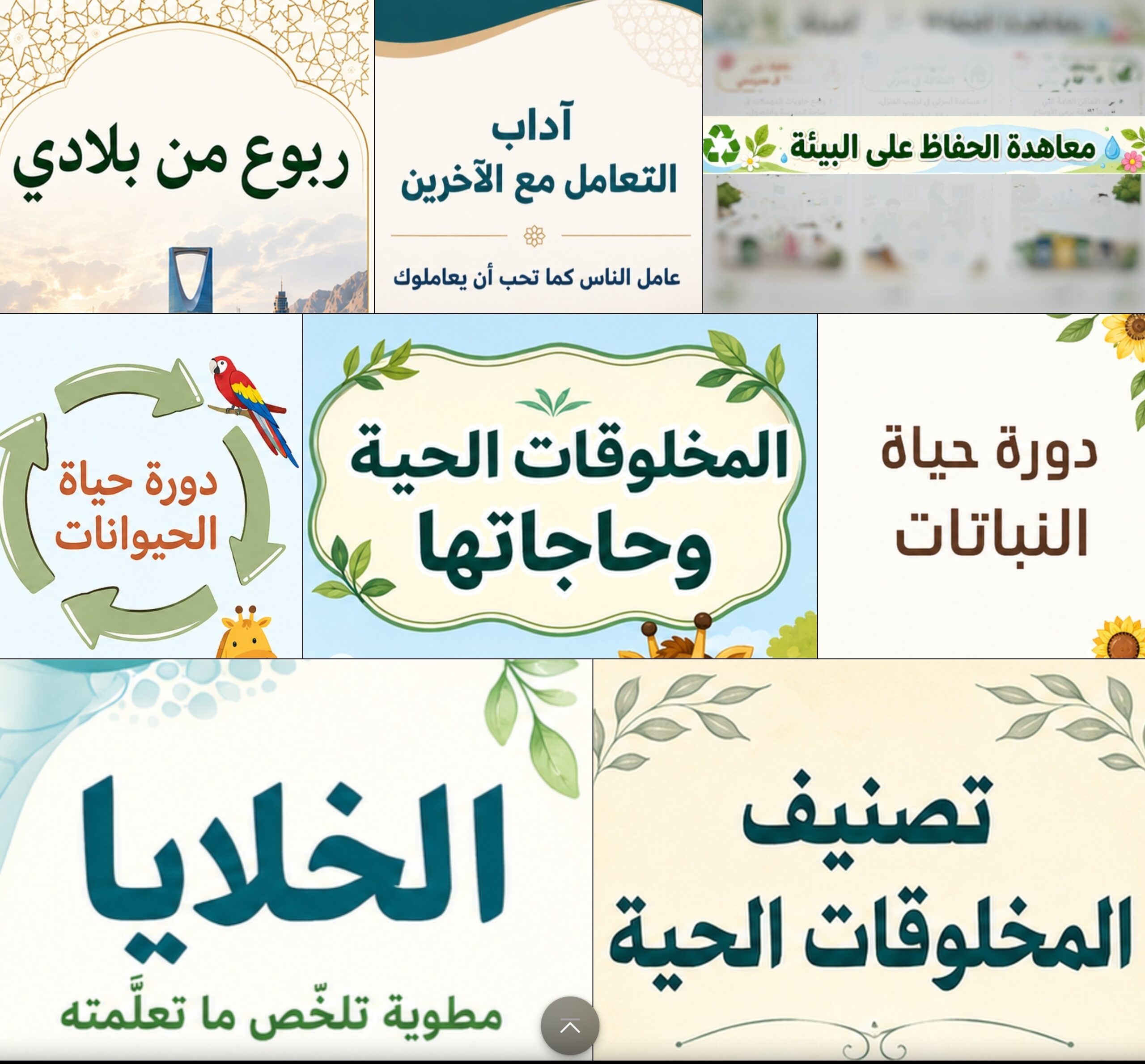 مطويات ومنتجات رقمية